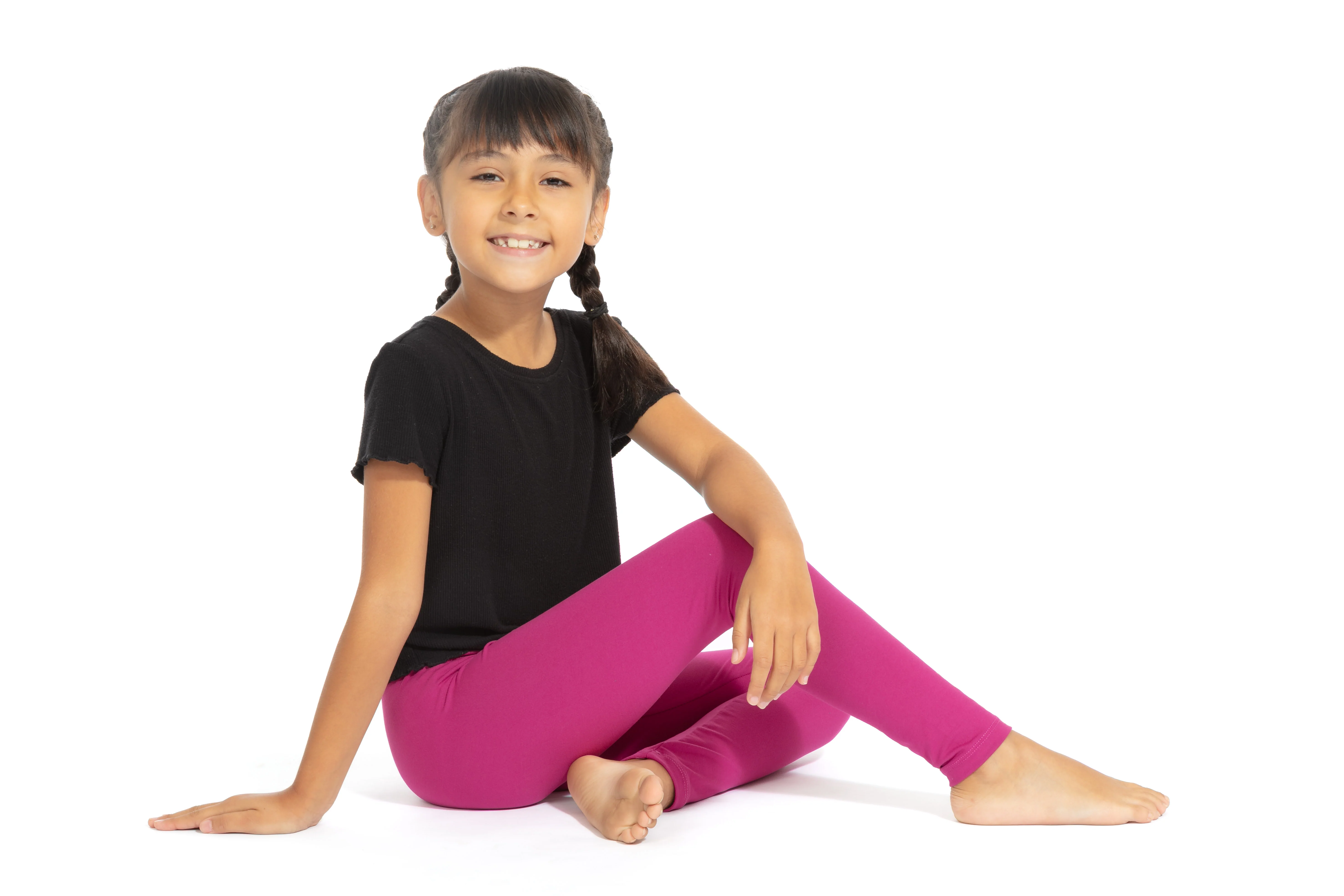 Magenta Kid's - All Season Leggings - Image 5