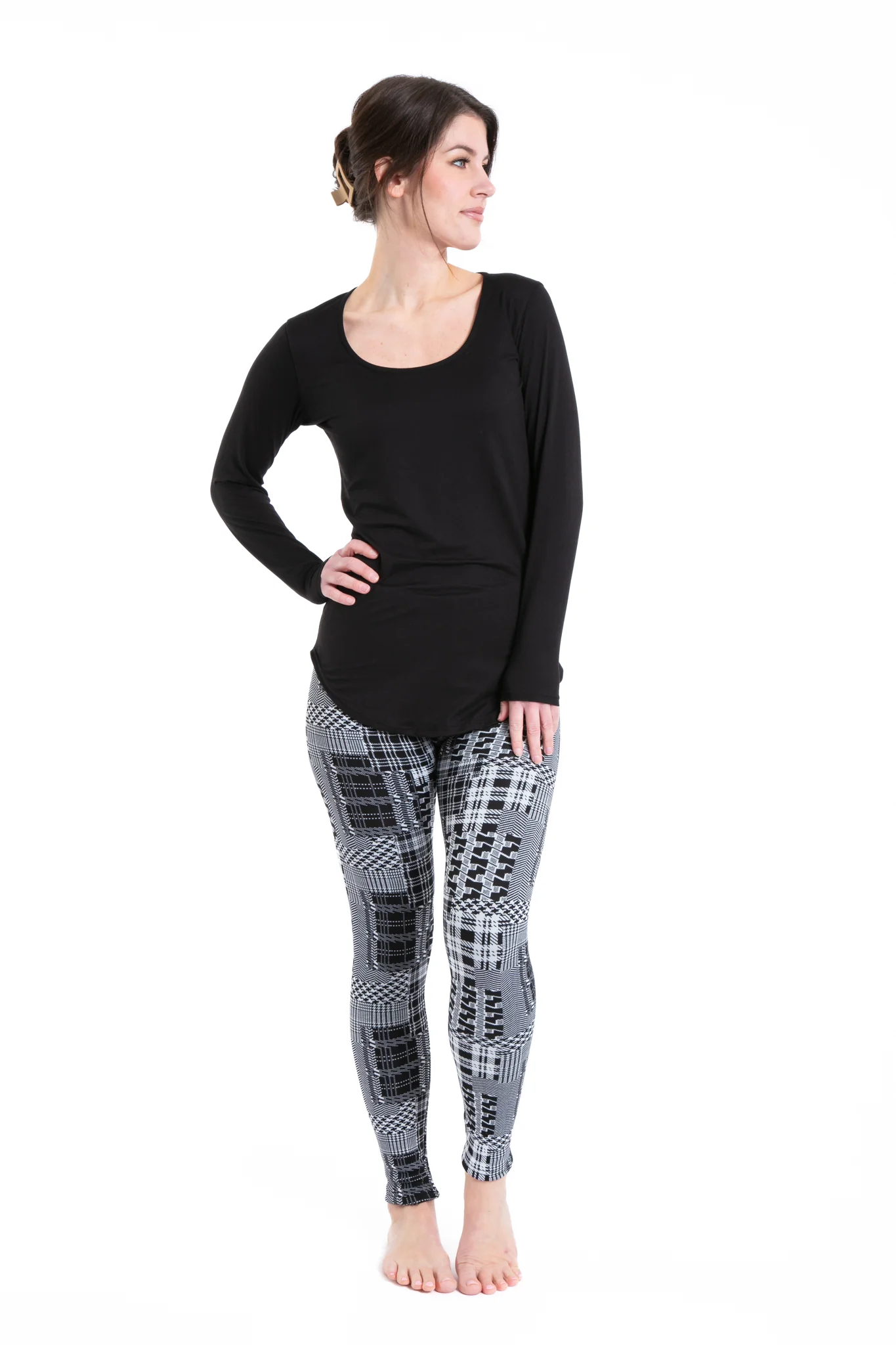 Mixed Figures - Cozy Lined Leggings - Image 3