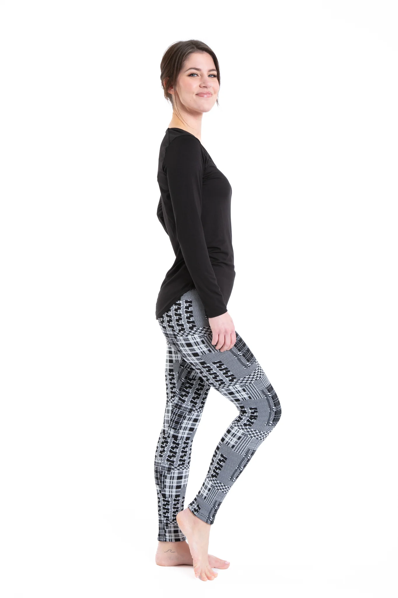 Mixed Figures - Cozy Lined Leggings - Image 5