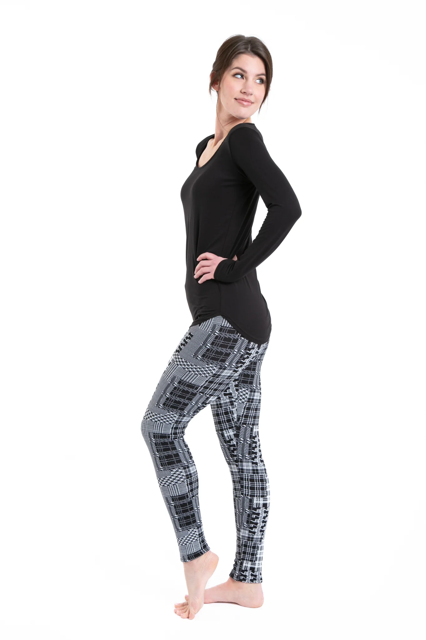 Mixed Figures - Cozy Lined Leggings - Image 8