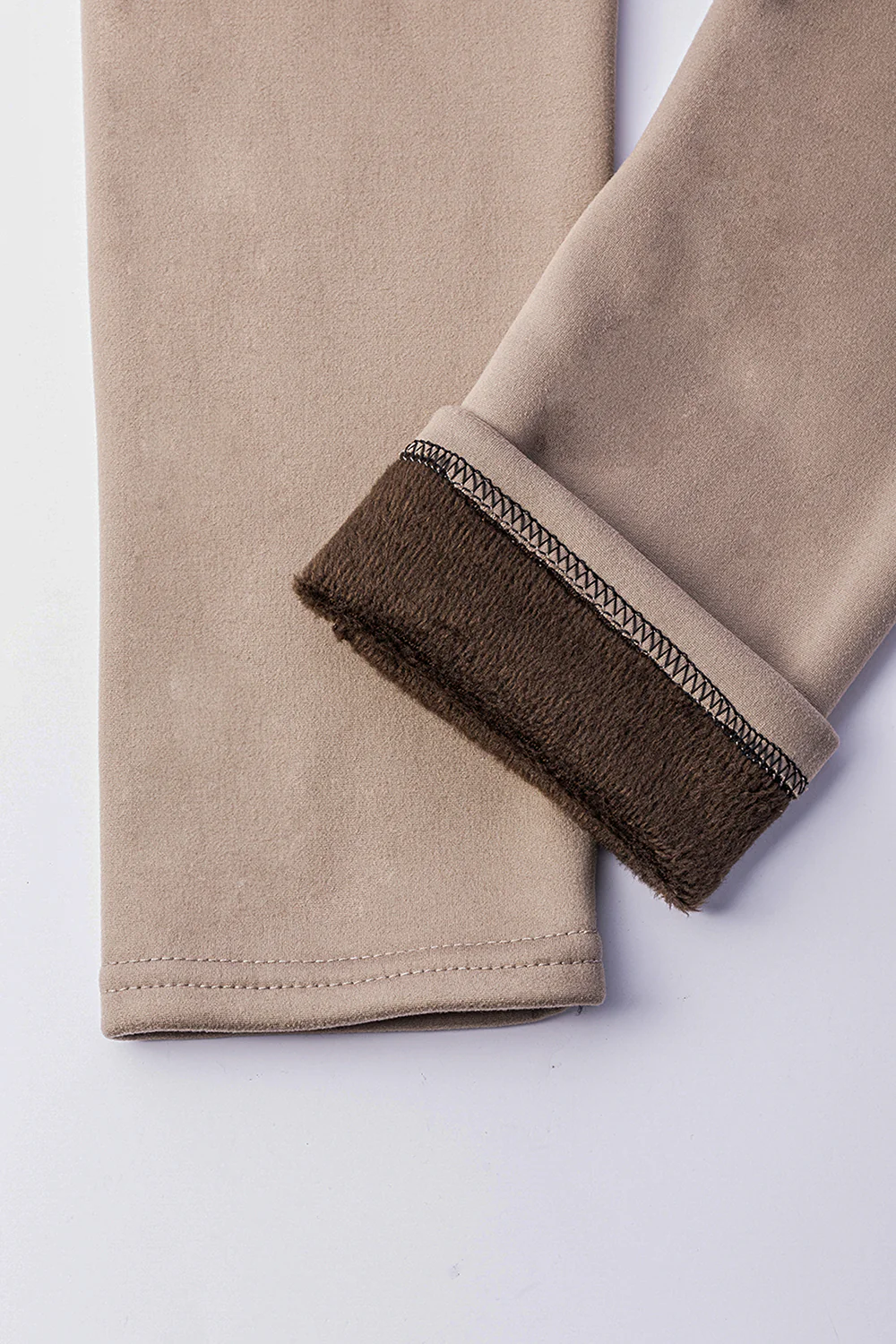 Mocha - Cozy Lined Leggings - Image 5
