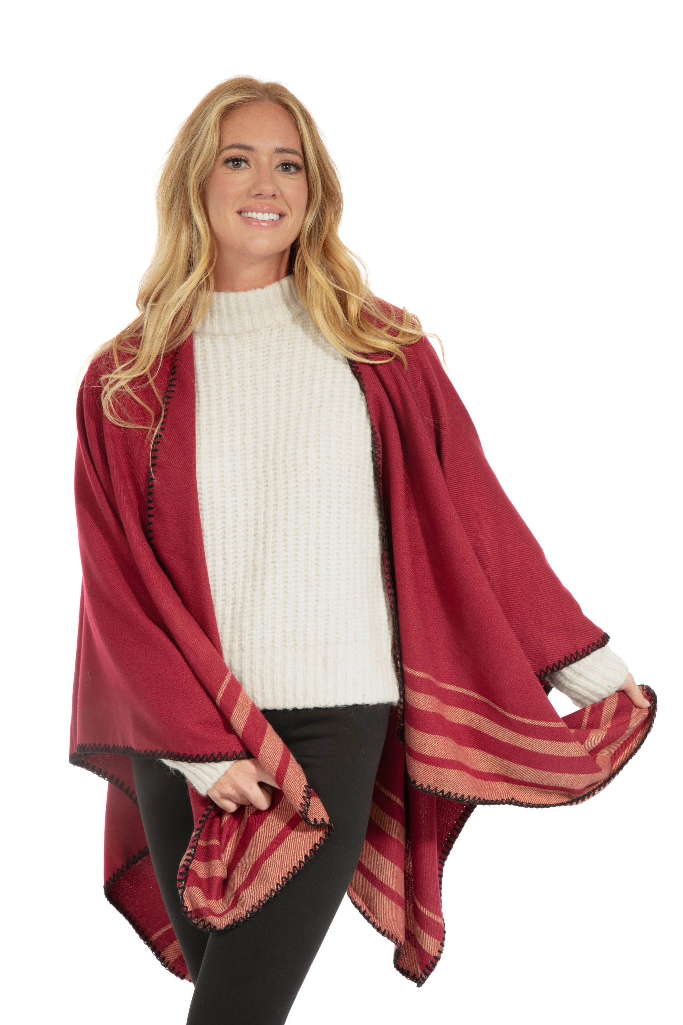 Paige - Poncho Scarf - Image 2