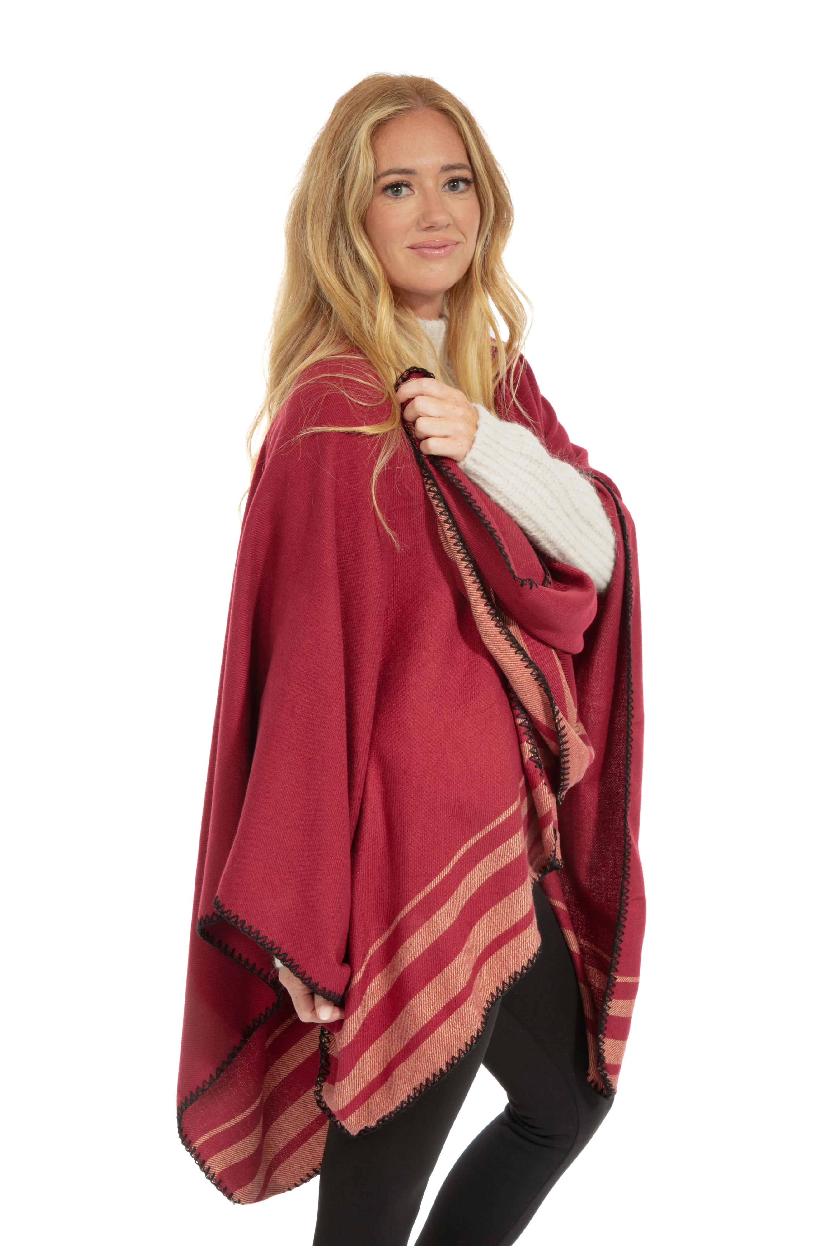 Paige - Poncho Scarf - Image 6