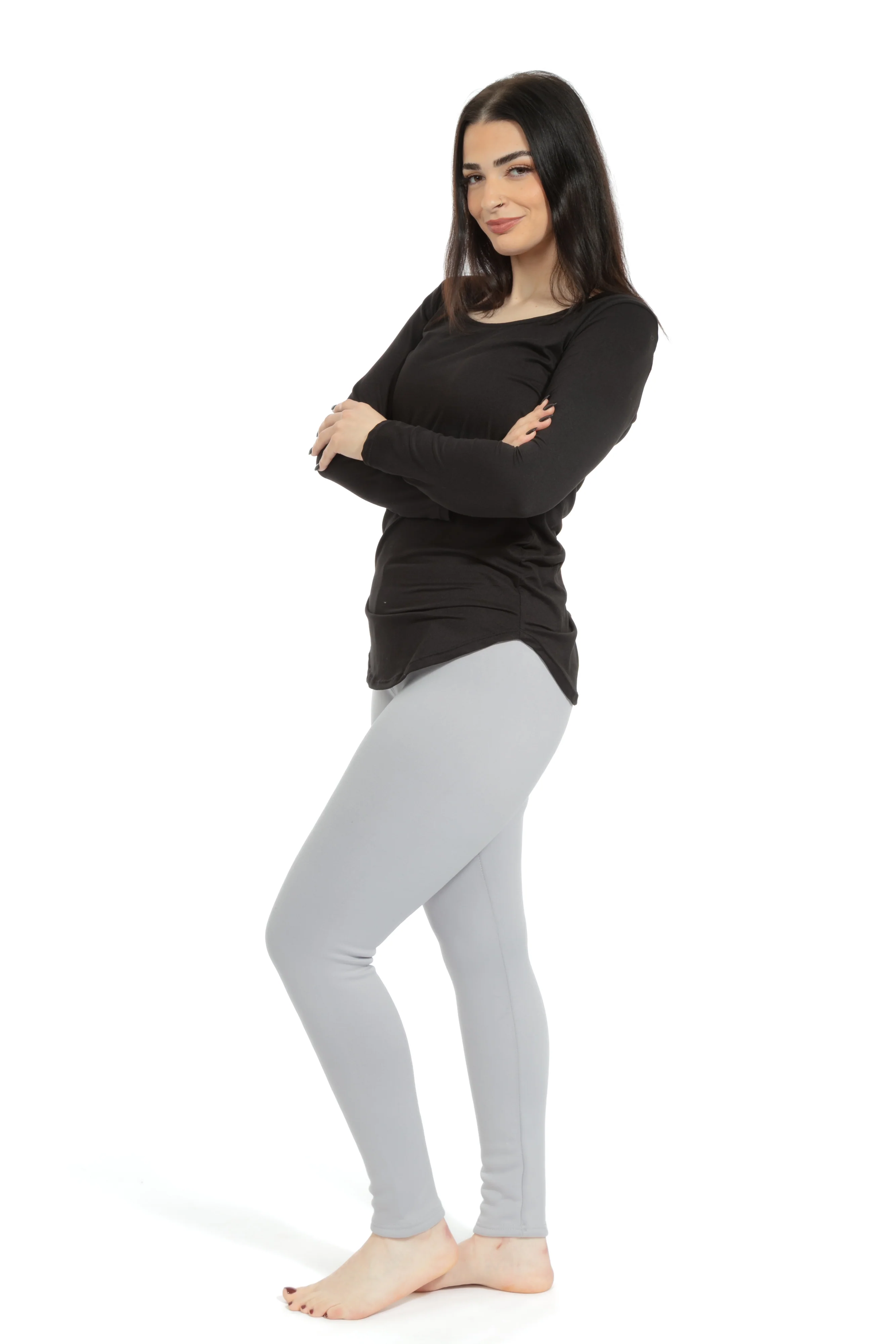 Platinum - Cozy Lined Leggings - Image 6