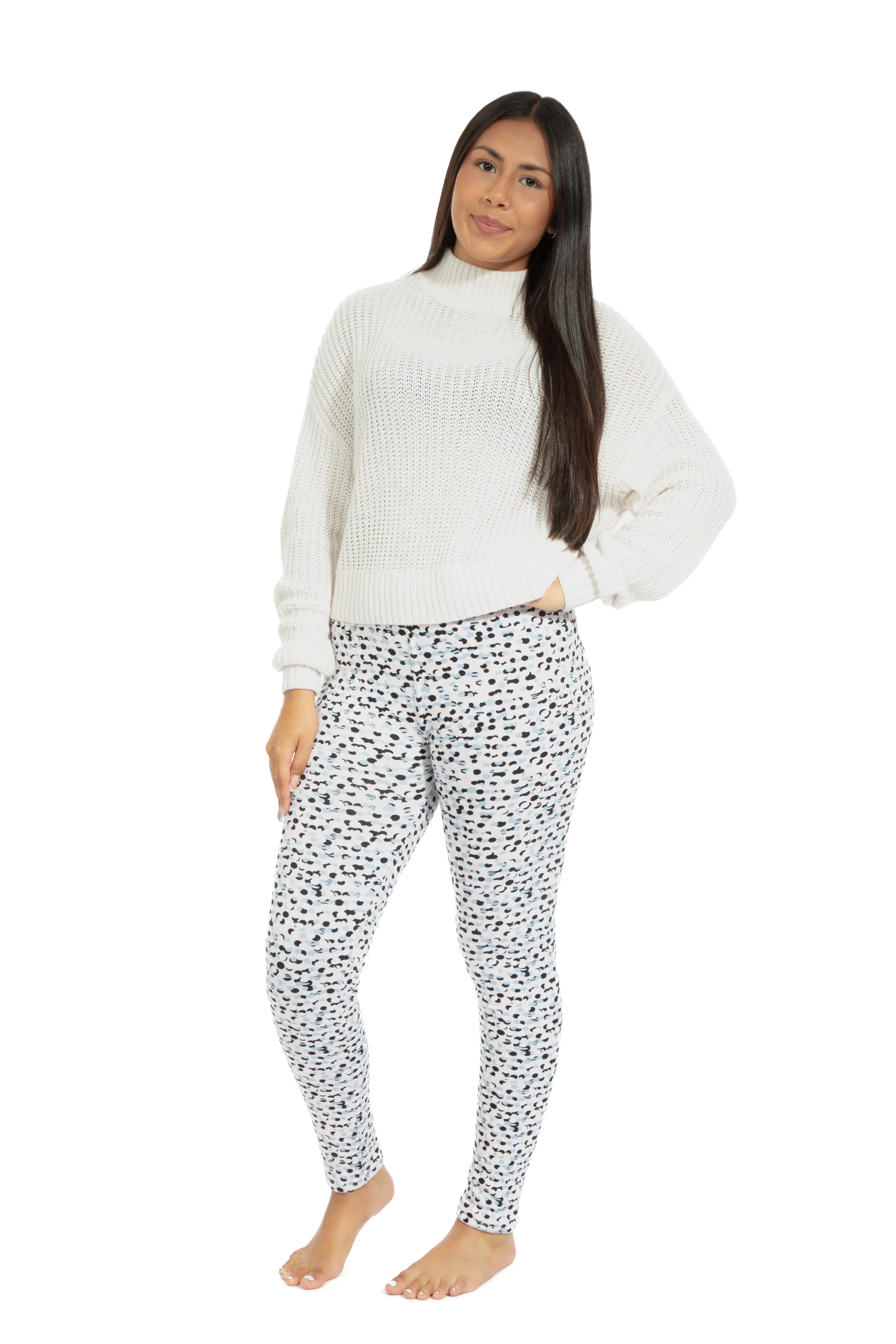 Polka - Cozy Lined Leggings - Image 3