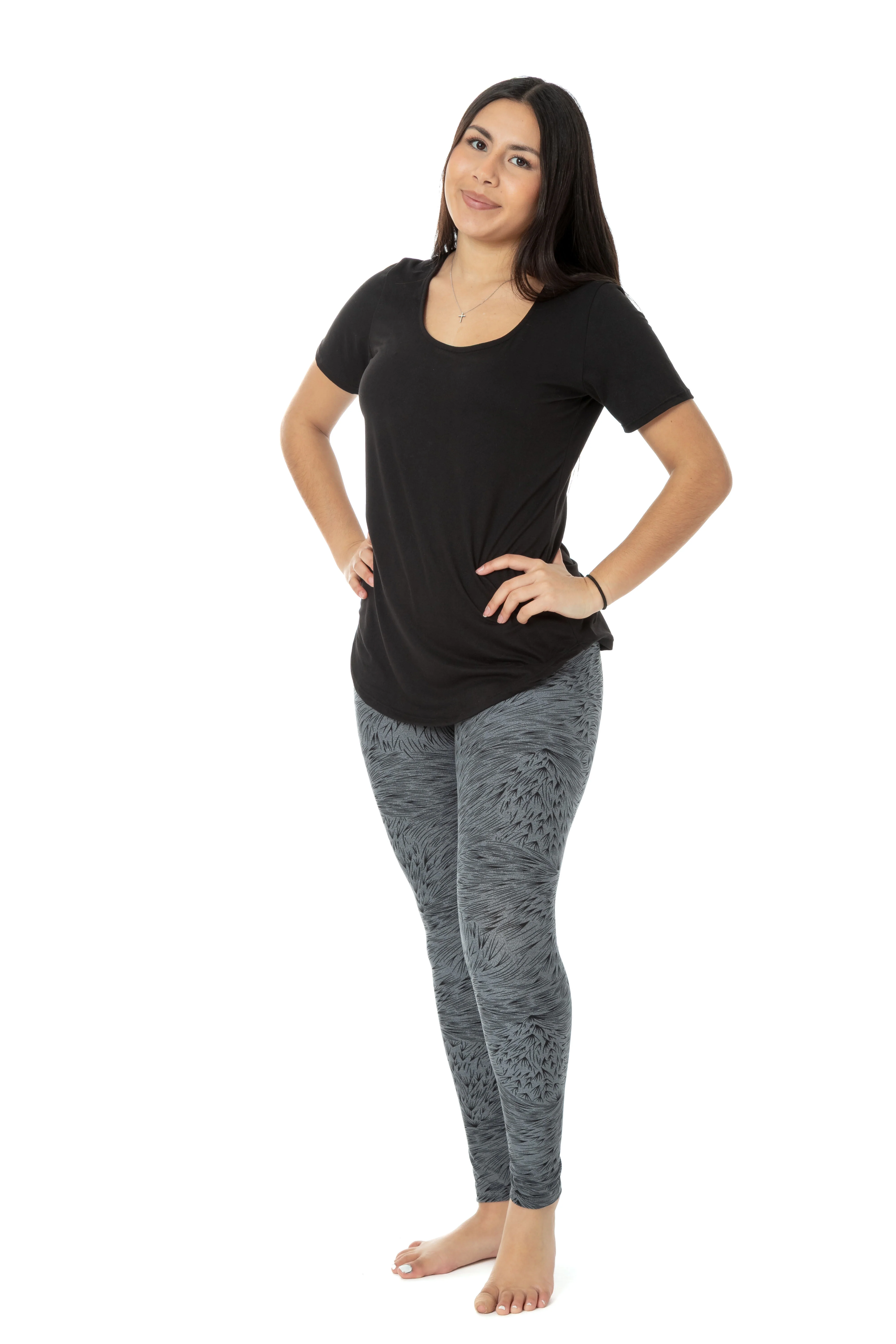 Printed Lines - All Season Leggings - Image 3