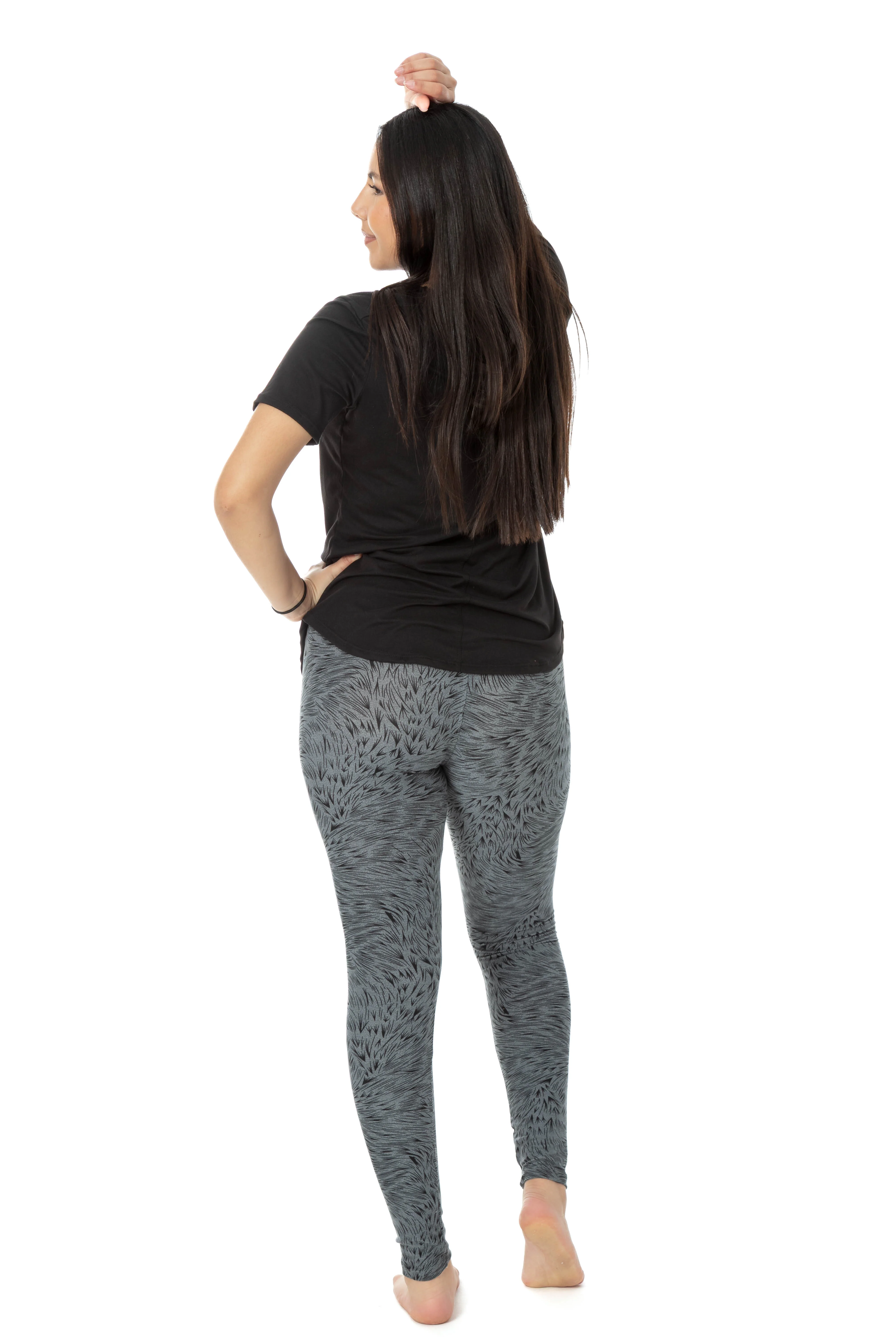 Printed Lines - All Season Leggings - Image 5