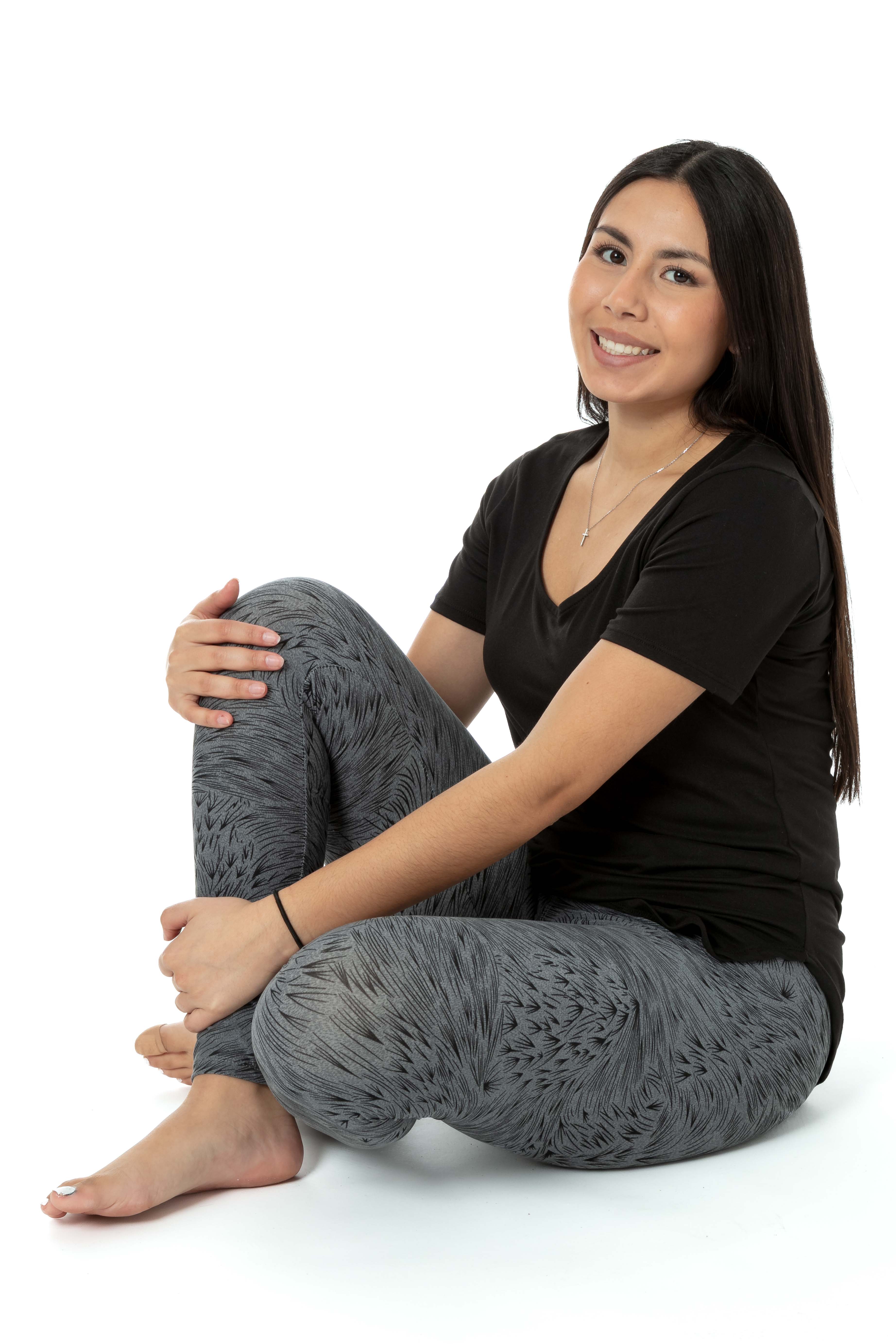 Printed Lines - All Season Leggings - Image 6