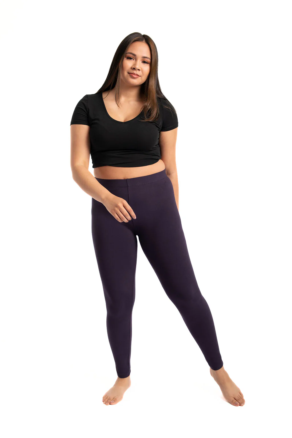 Purple - All Season Leggings - Image 2