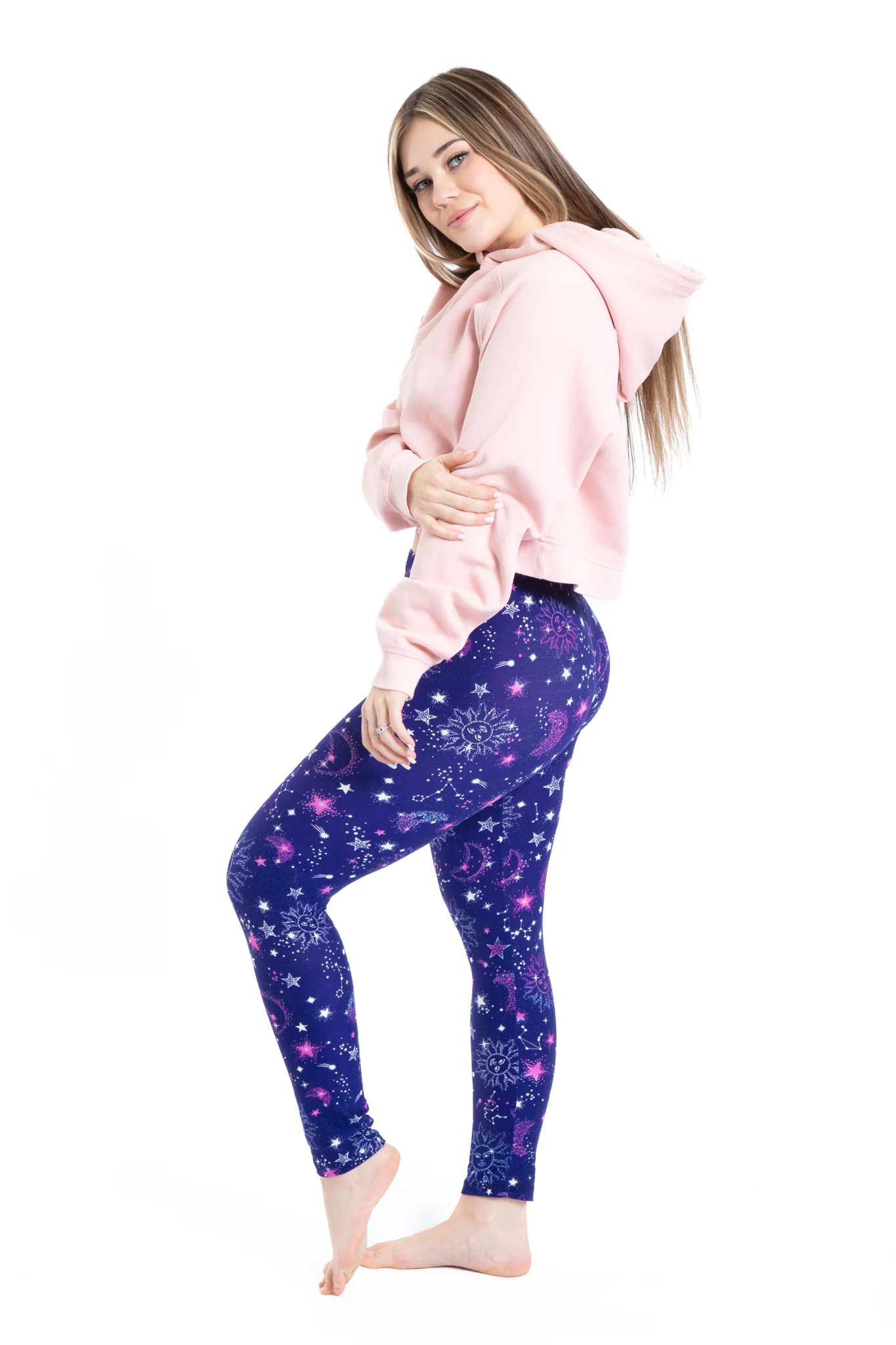 Purple Astral - All Season Leggings - Image 2