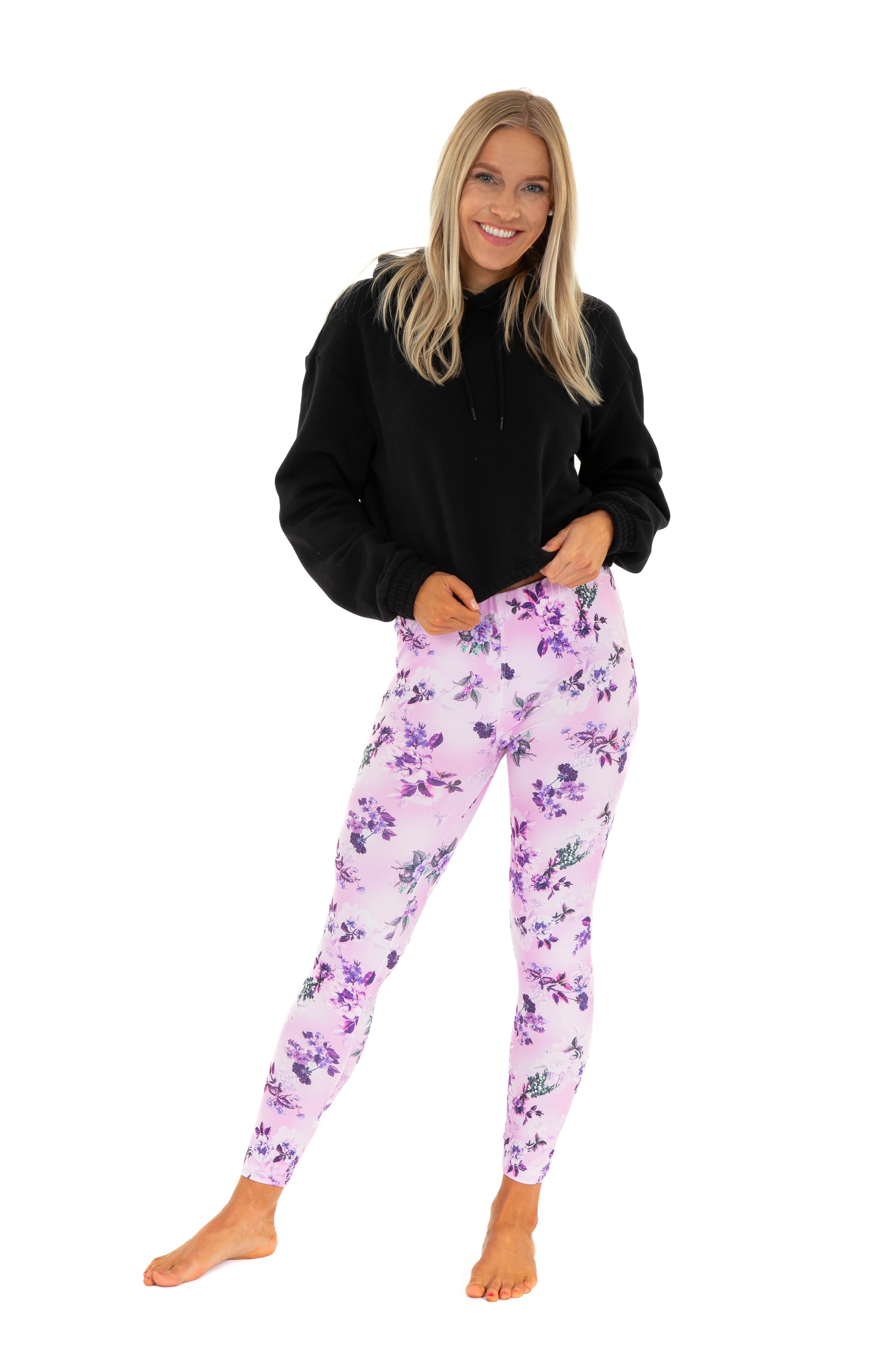Purple Iris - All Season Leggings - Image 2
