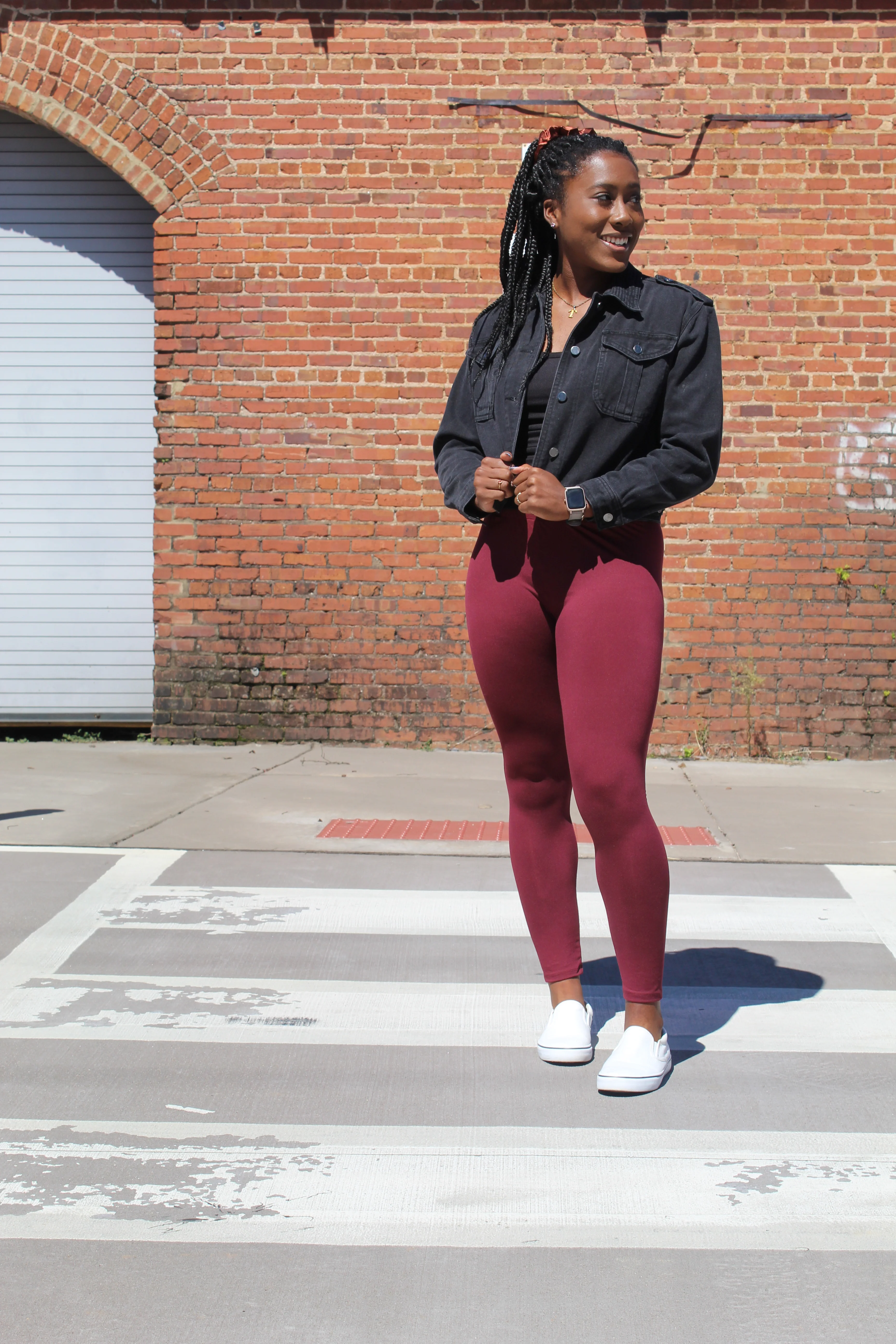 Maroon - All Season Leggings - Image 6
