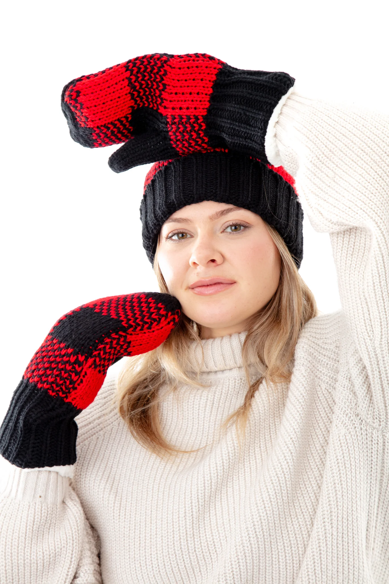 Black & Red Just Cozy Set - Image 5