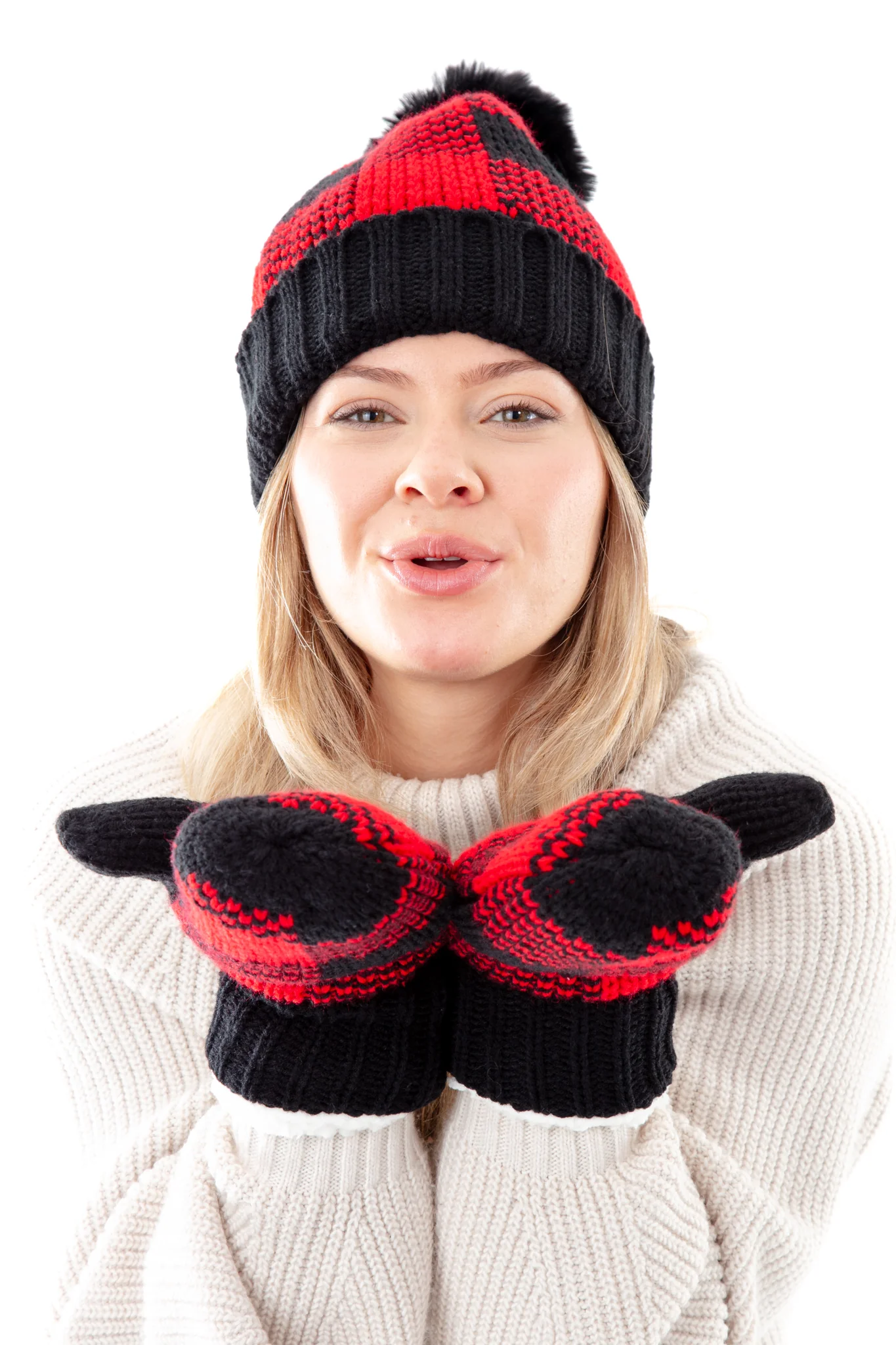 Black & Red Just Cozy Set - Image 6