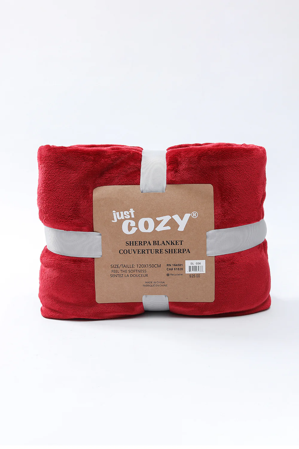 Red - Sherpa Blanket - Image 6