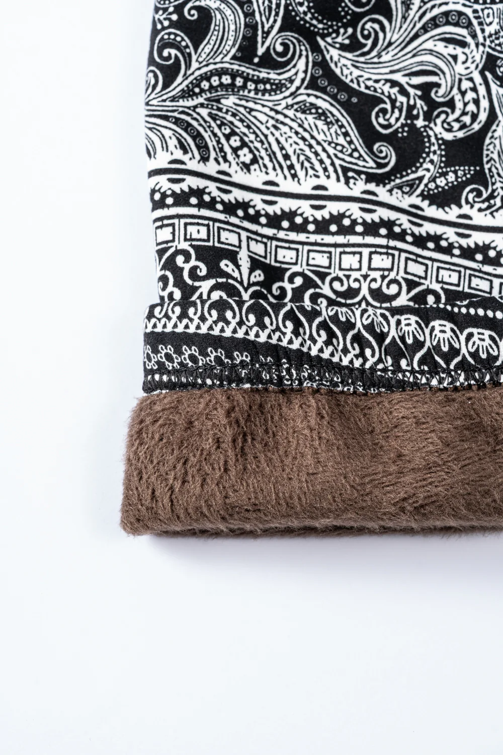 Royal Damask - Cozy Lined Leggings - Image 6