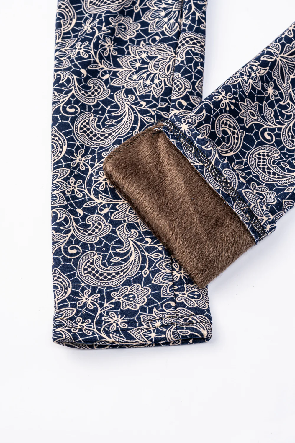 Shiny Flowers - Cozy Lined Leggings - Image 5