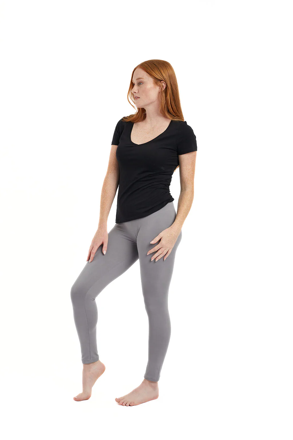 Stormy Gray - All Season Leggings - Image 2