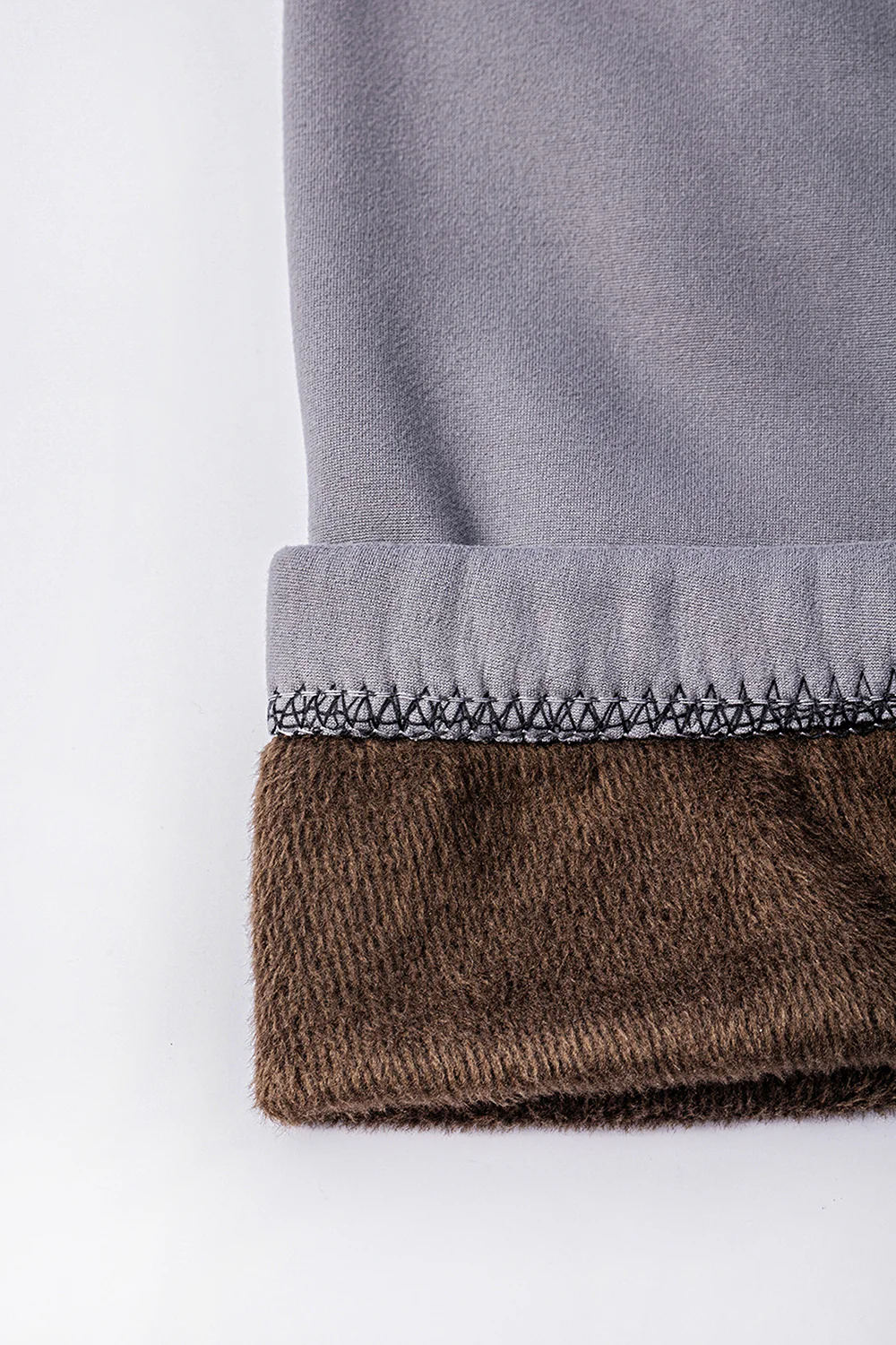 Stormy Gray - Cozy Lined Leggings - Image 6