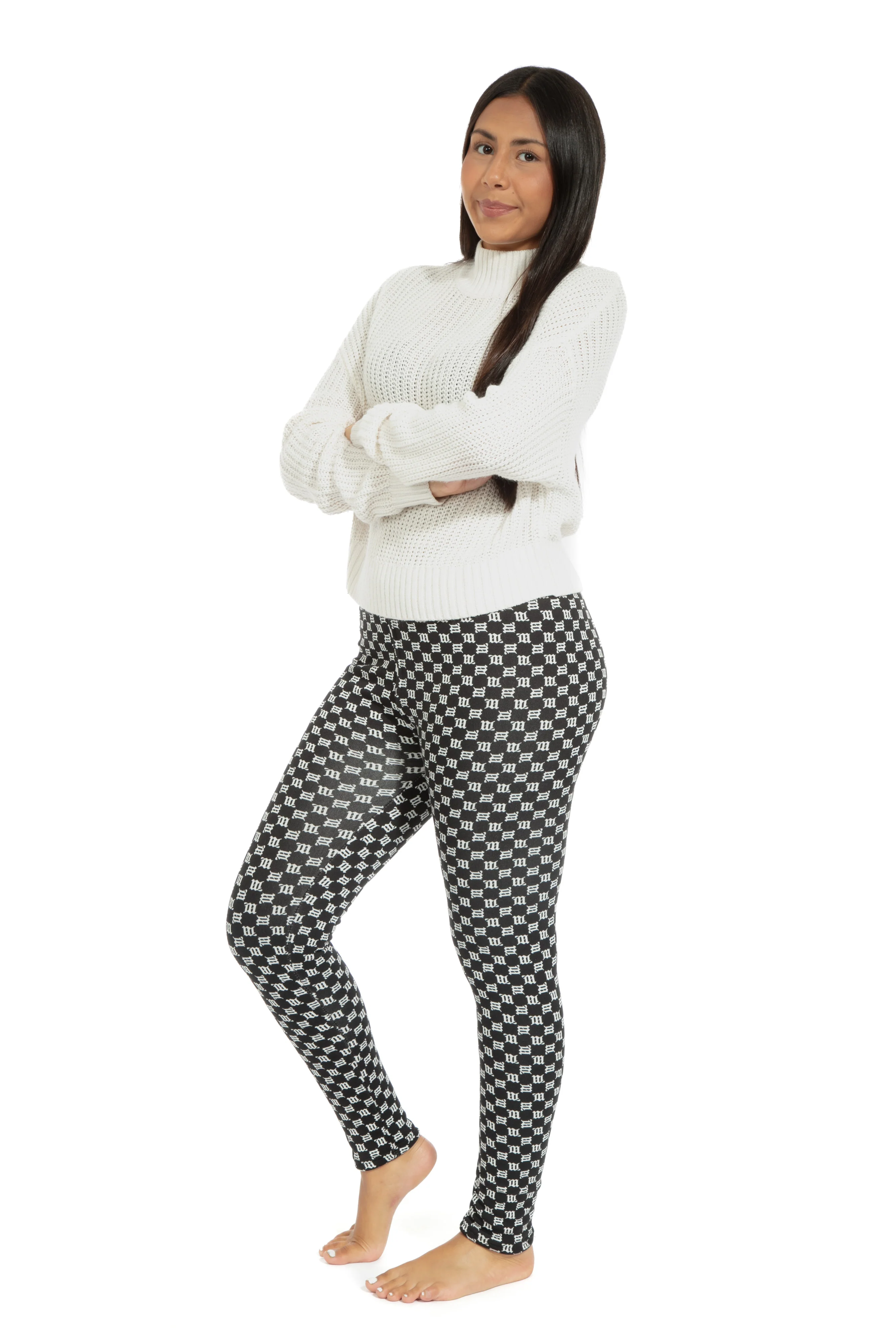 Symbols - Cozy Lined Leggings - Image 2
