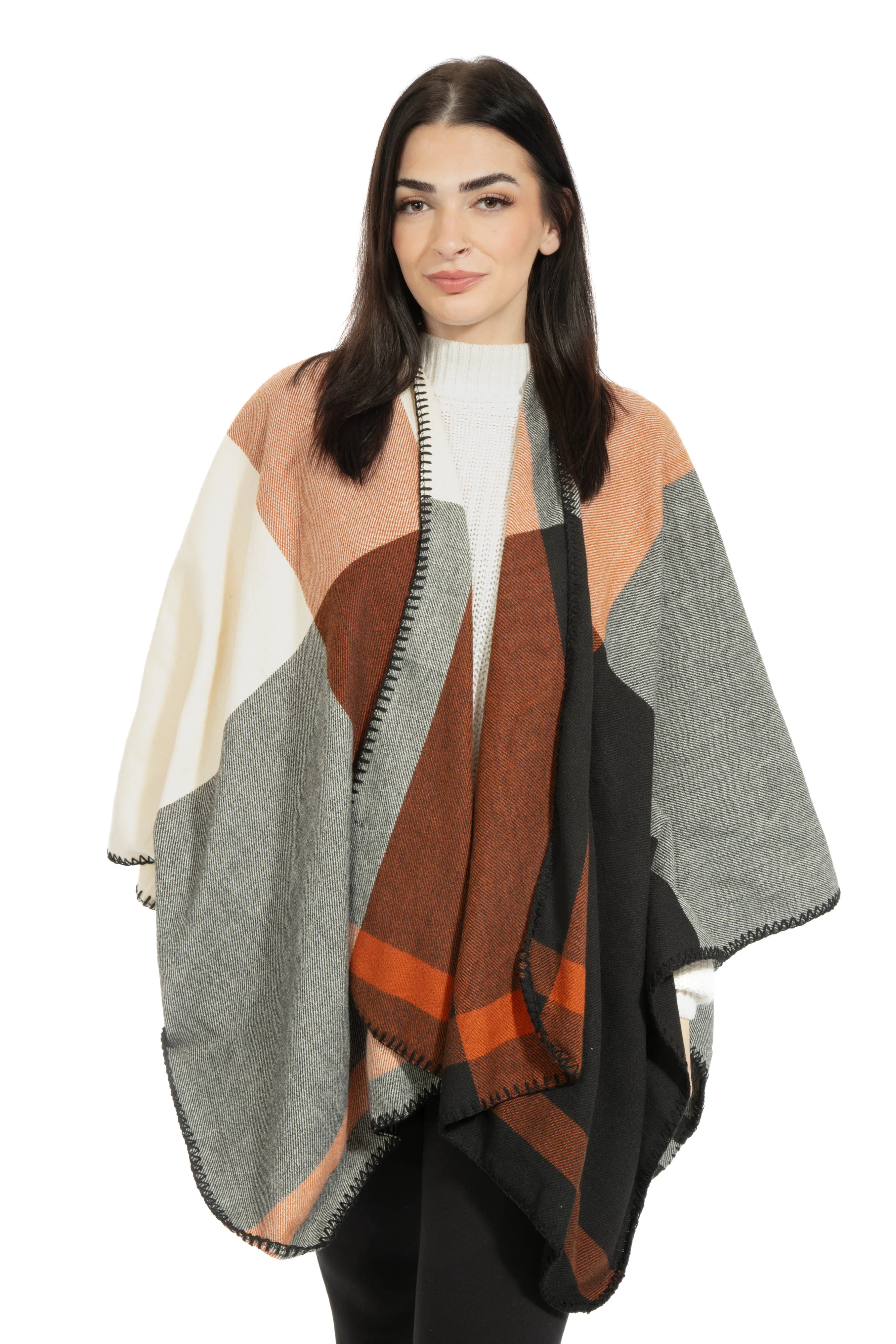 Tahlia - Poncho Scarf - Image 2