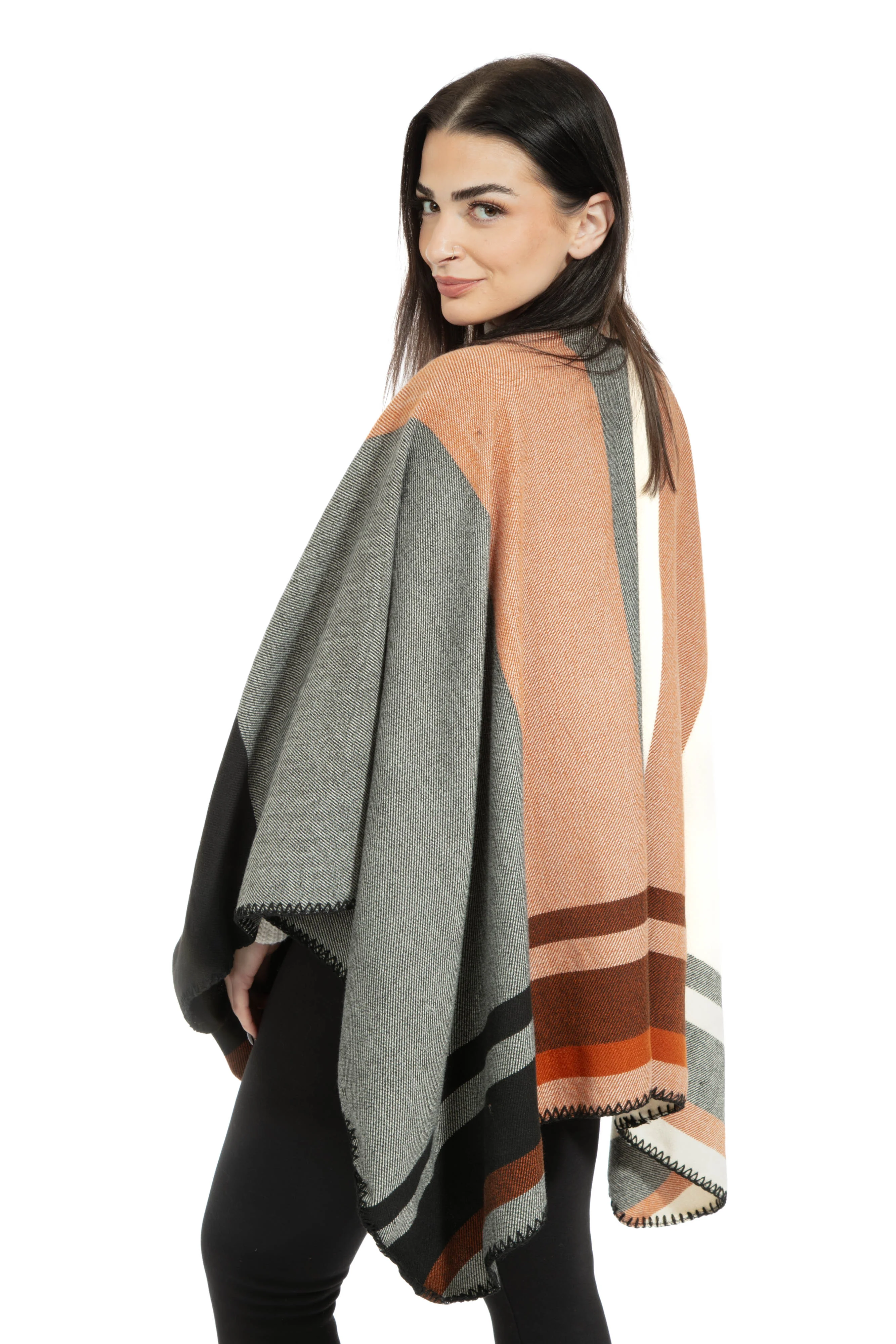 Tahlia - Poncho Scarf - Image 4