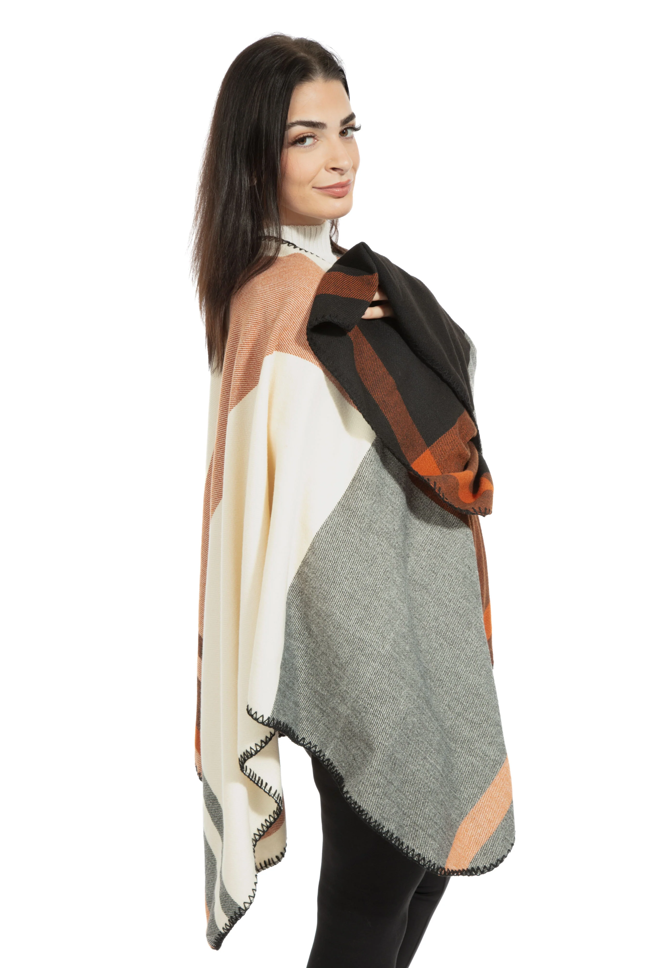 Tahlia - Poncho Scarf - Image 7