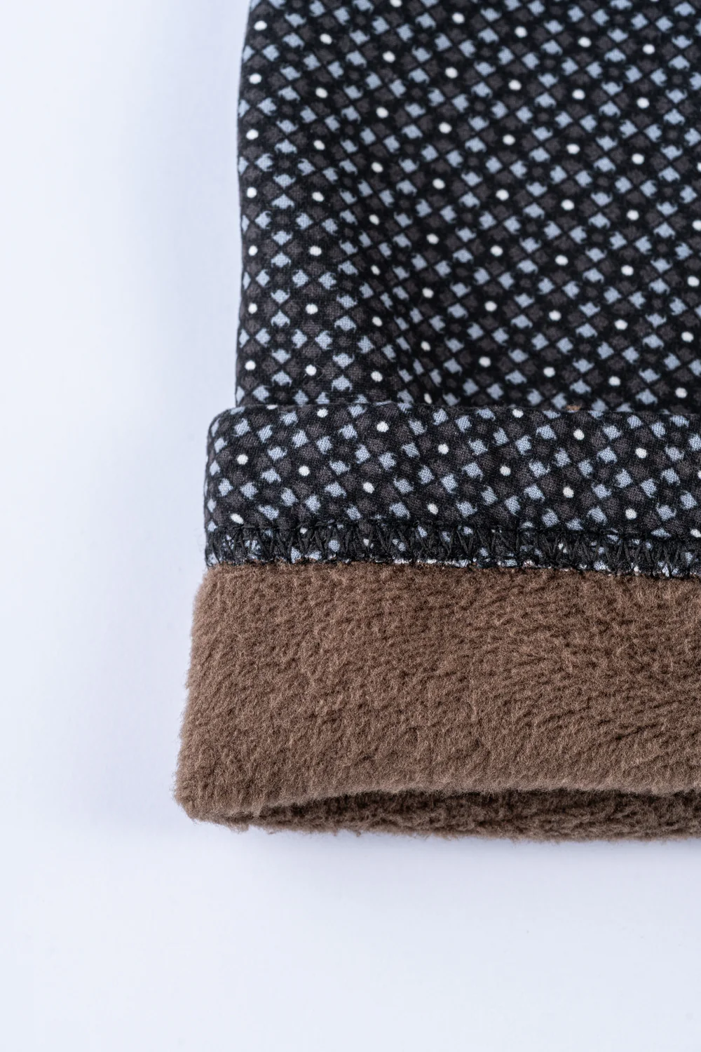 Tiny Squares - Cozy Lined Leggings - Image 7