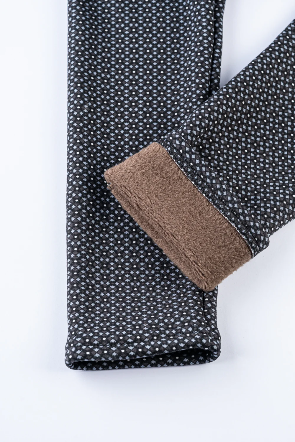 Tiny Squares - Cozy Lined Leggings - Image 8