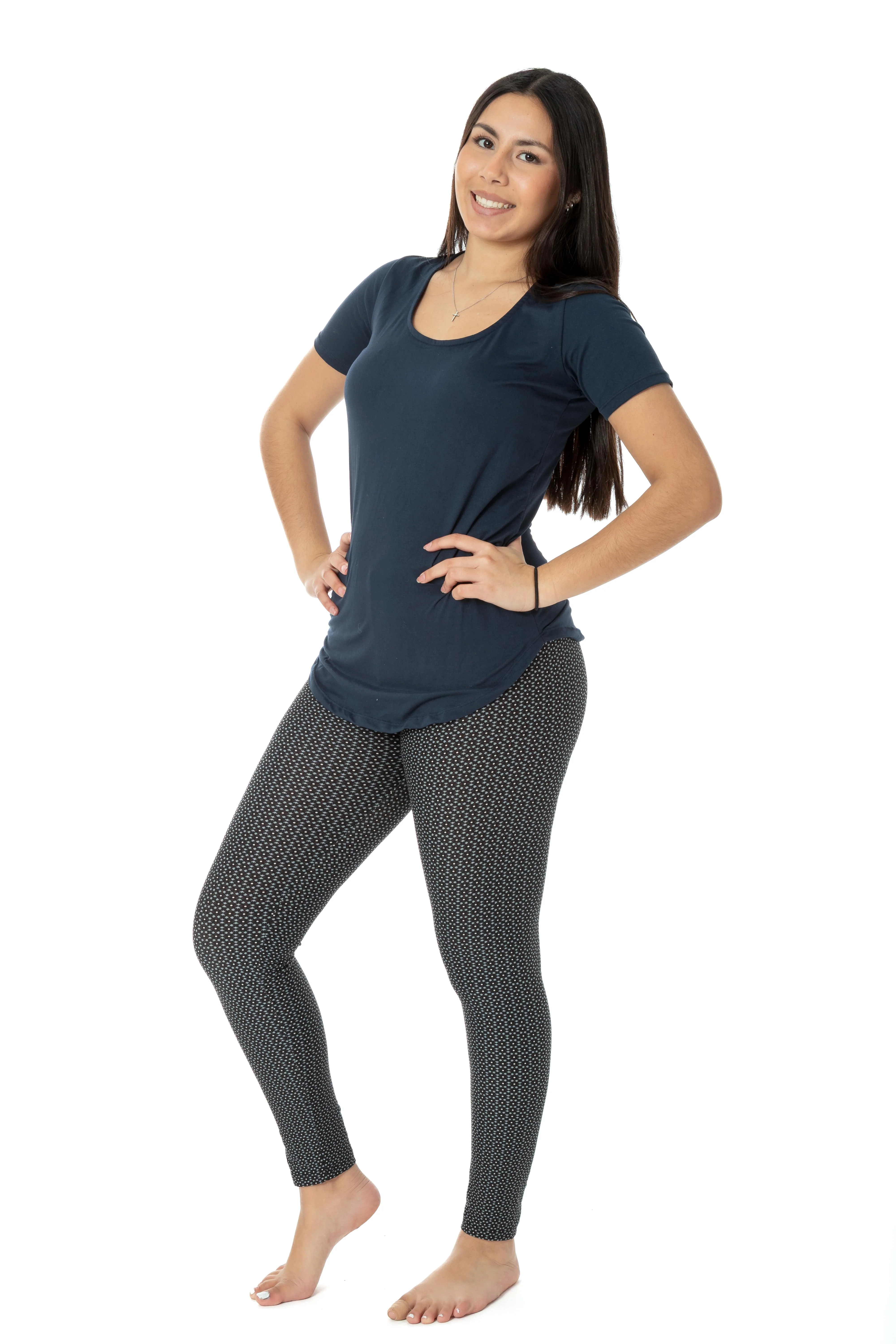 Tiny Squares - All Season Leggings - Image 4