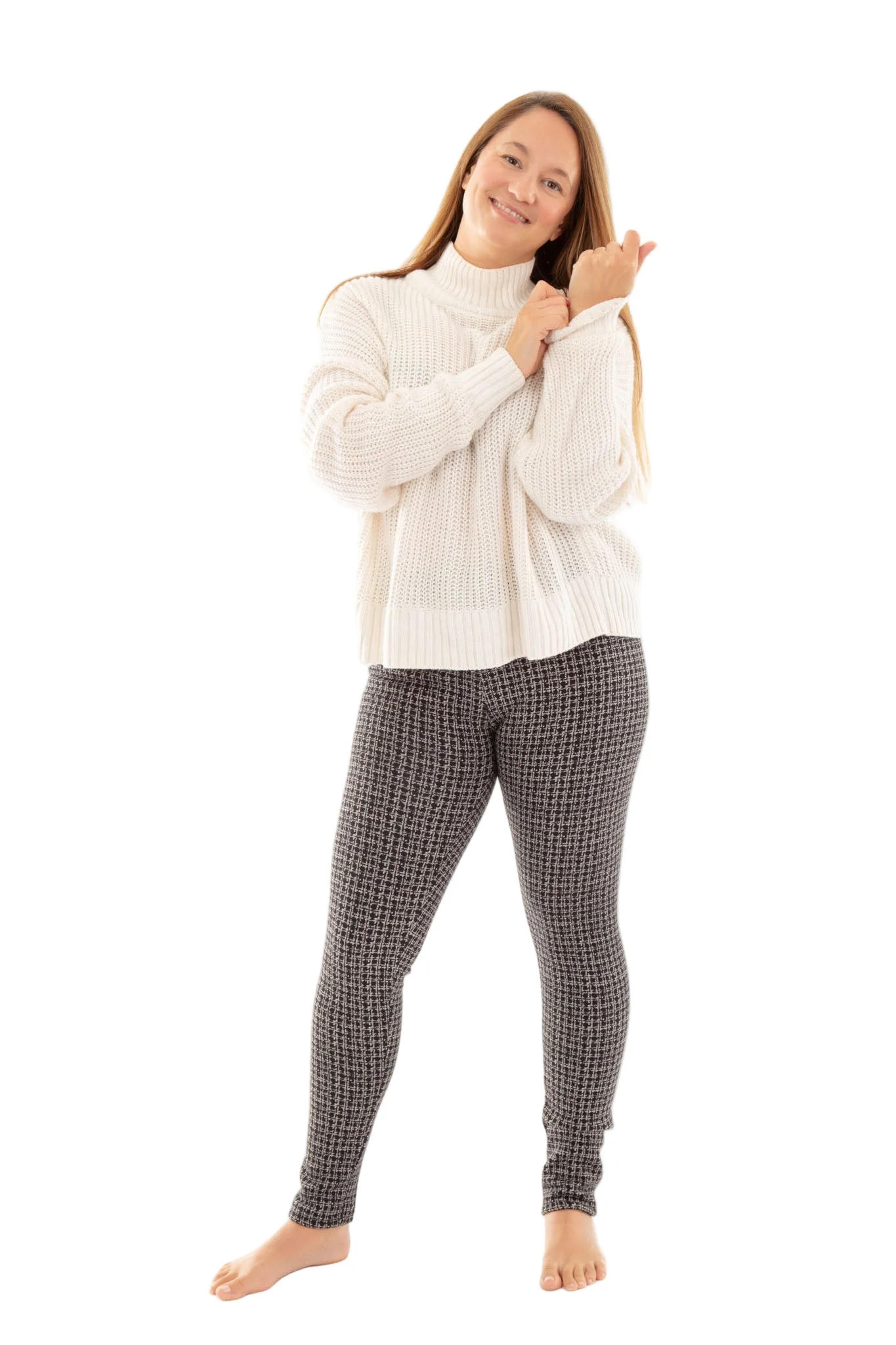 W&B Squares - Cozy Lined - Image 2