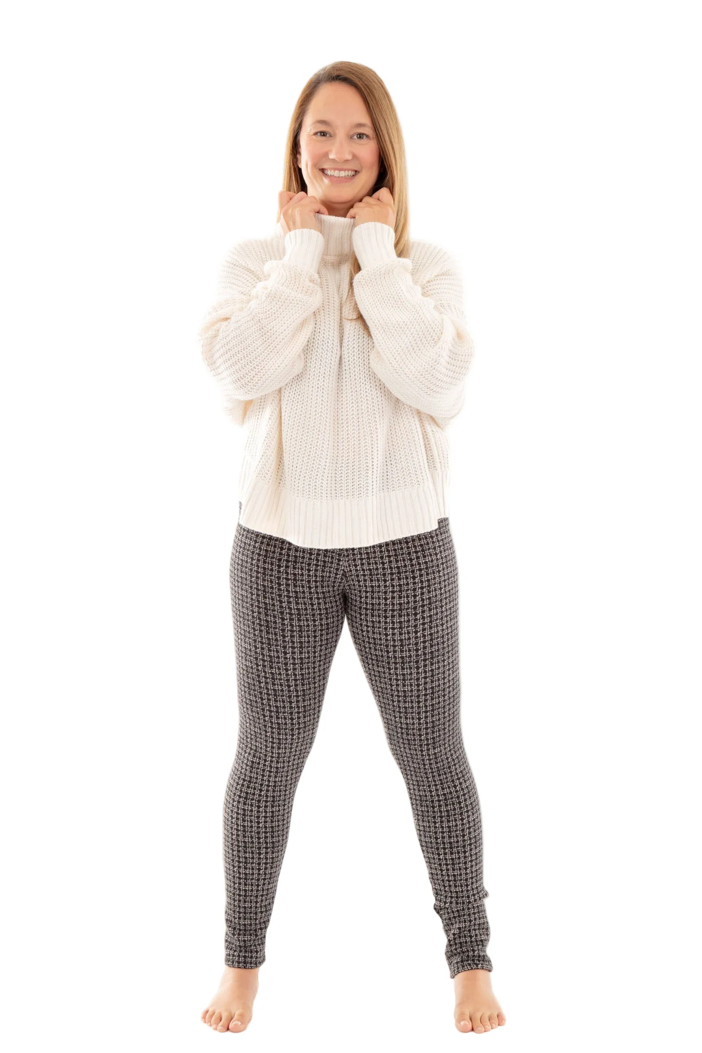 W&B Squares - Cozy Lined - Image 4