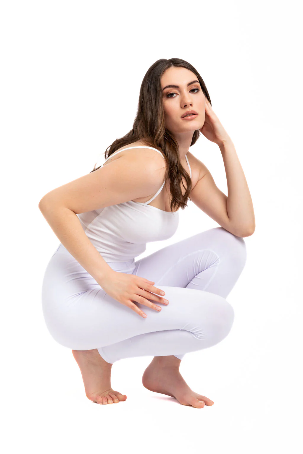 White - All Season Leggings - Image 2