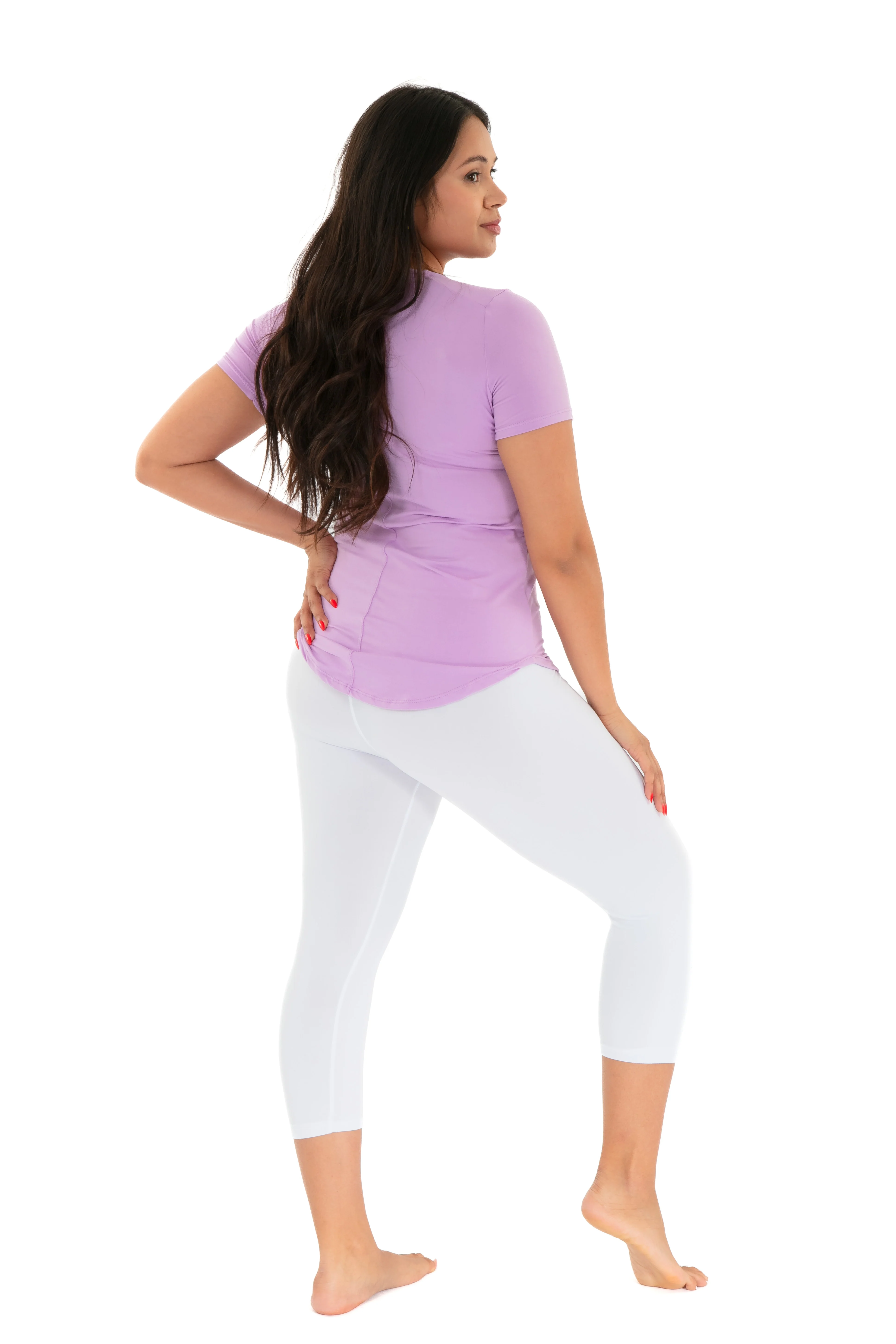 White - Capris - Image 7