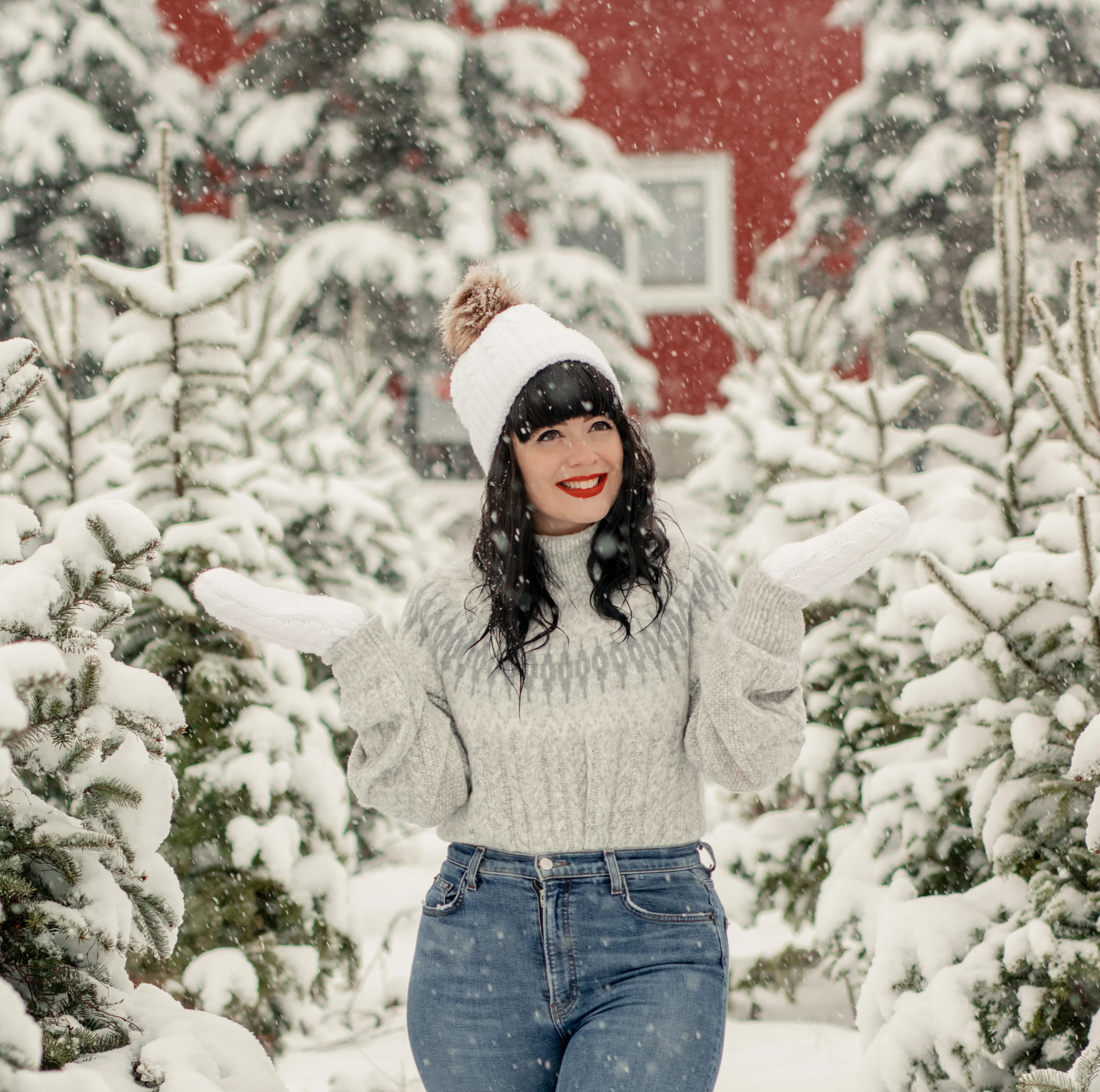 White - Cozy Lined Hat - Image 11