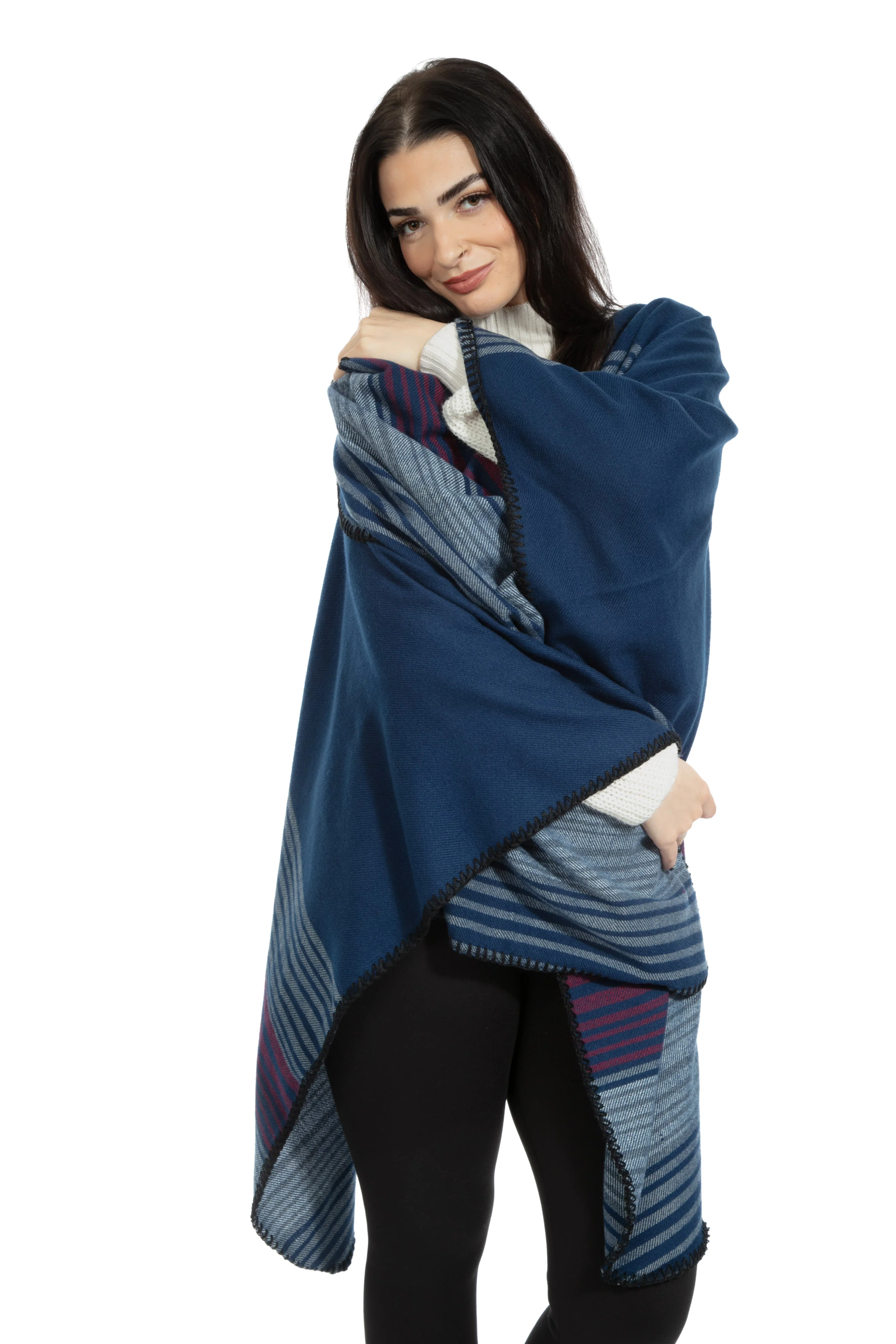 Winona - Poncho Scarf - Image 5