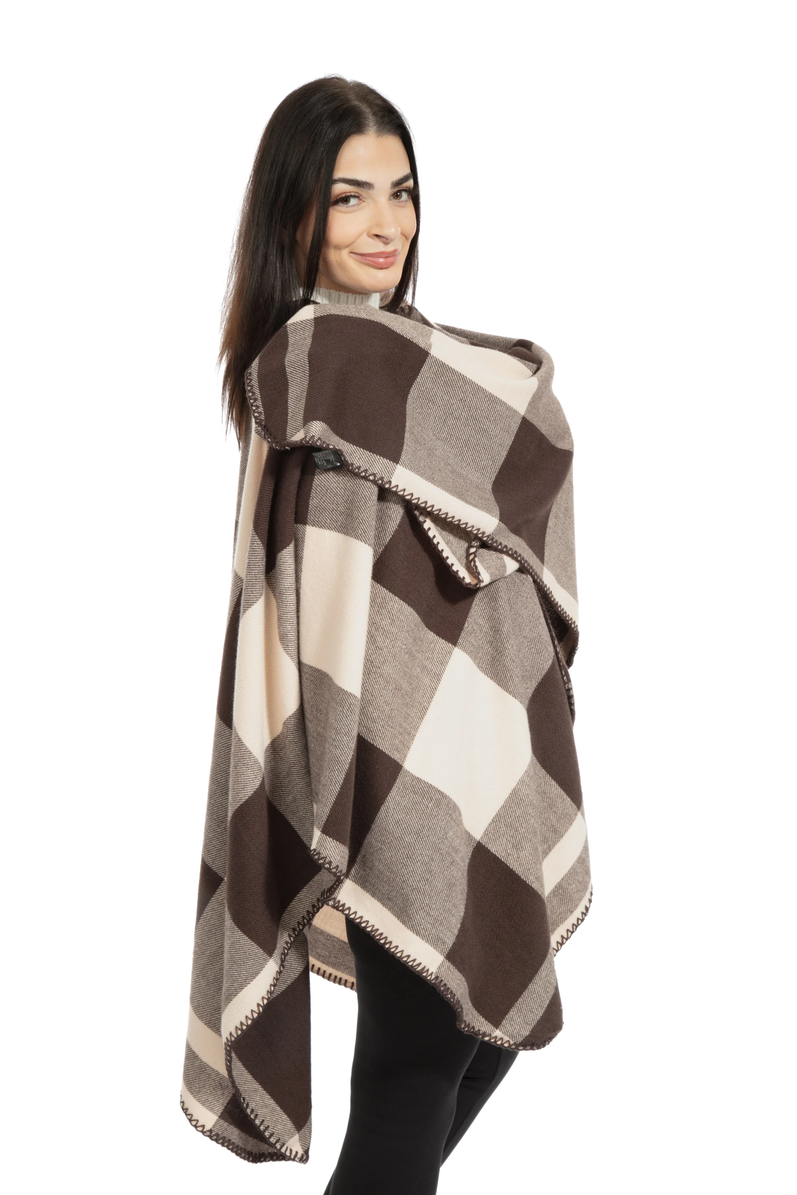 Xenia - Poncho Scarf - Image 4