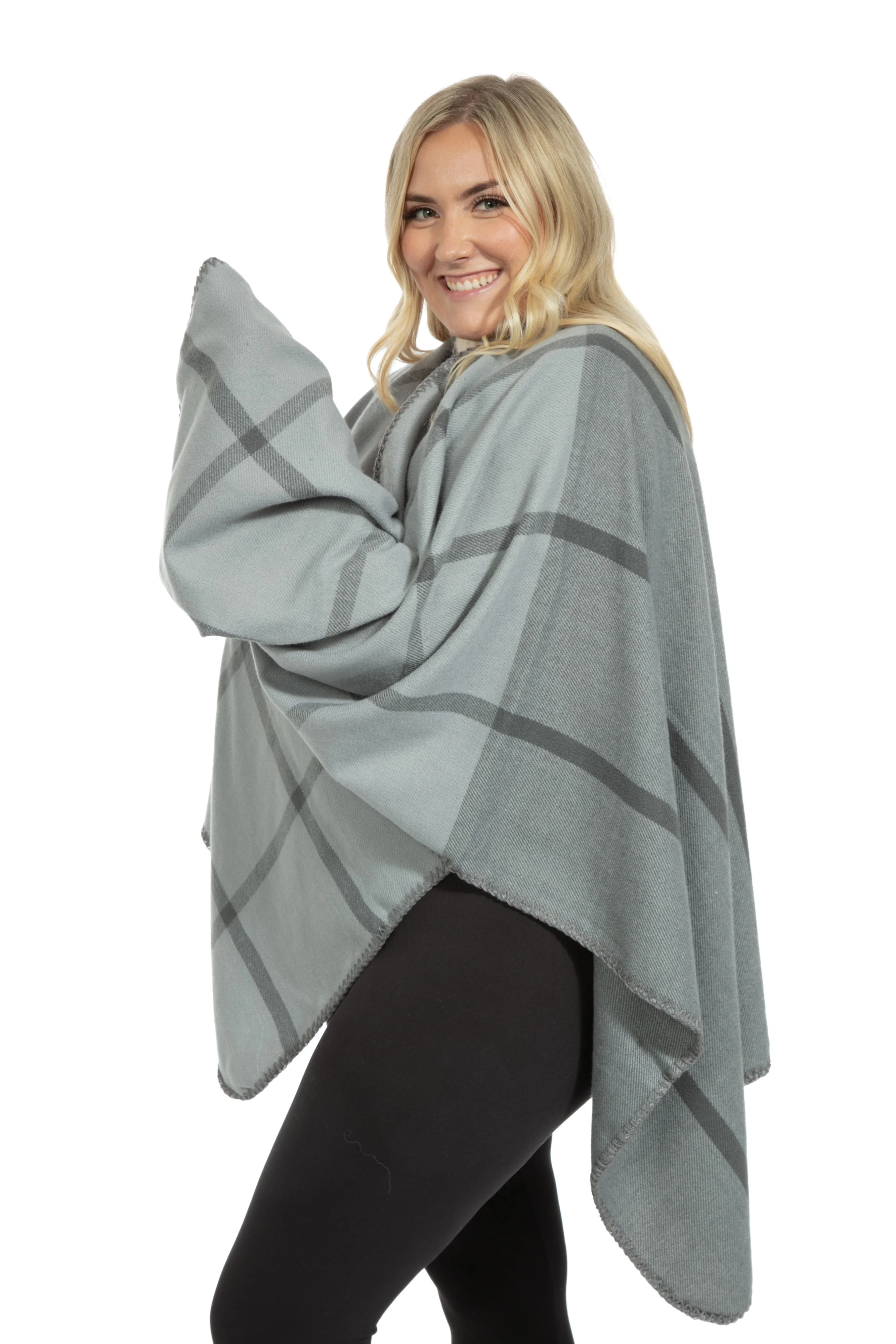 Yara - Poncho Scarf - Image 2