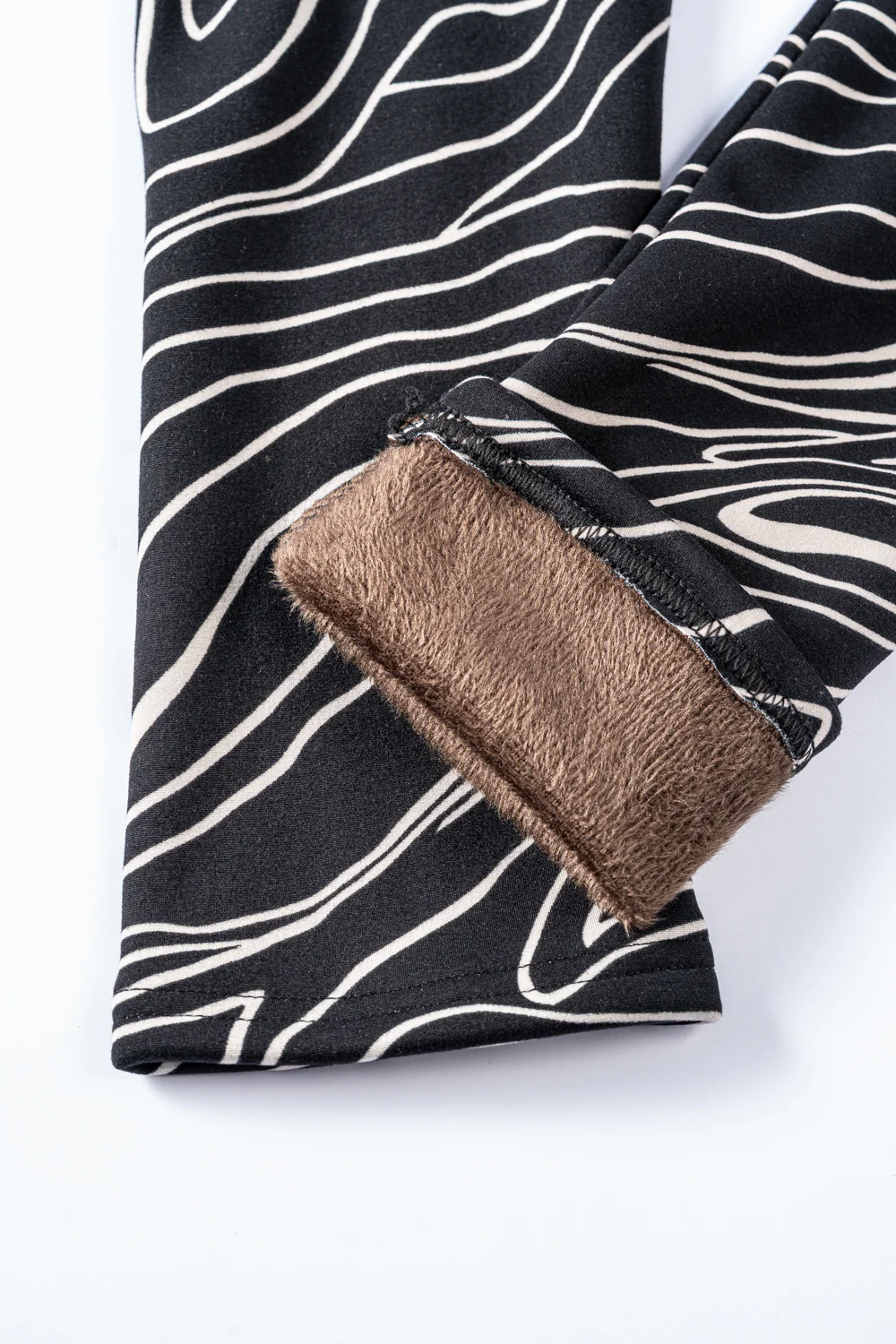 Zebra - Cozy Lined Leggings - Image 6